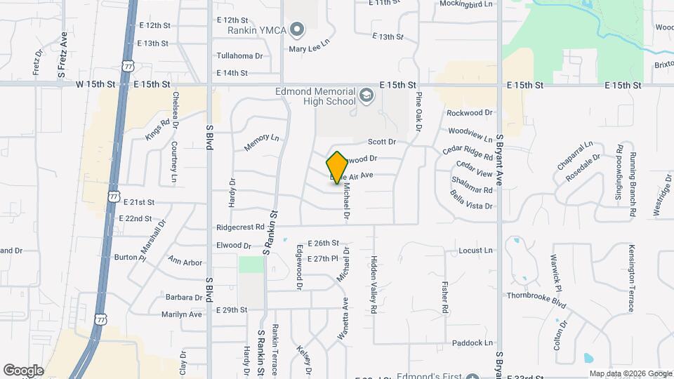 641 Redstone Ave Map and Location Details