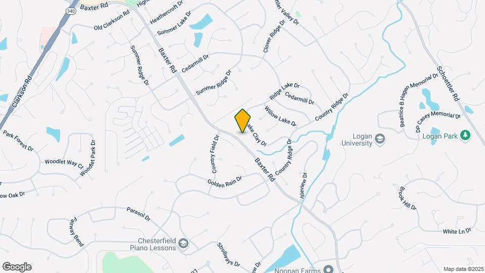 2034 Baxter Rd Map and Location Details