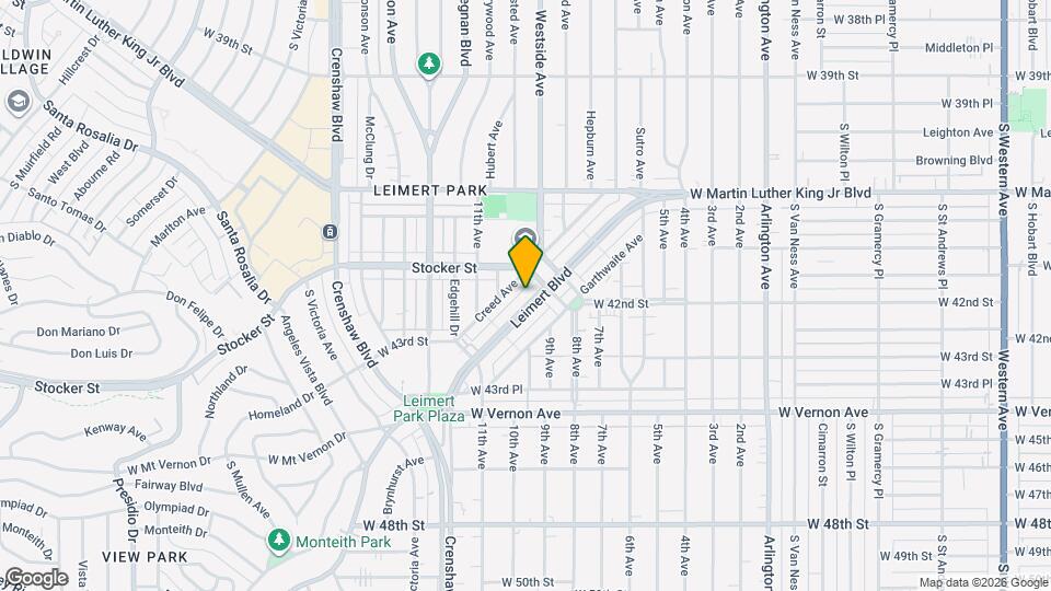 4231 Leimert Blvd, Unit 2 Map and Location Details