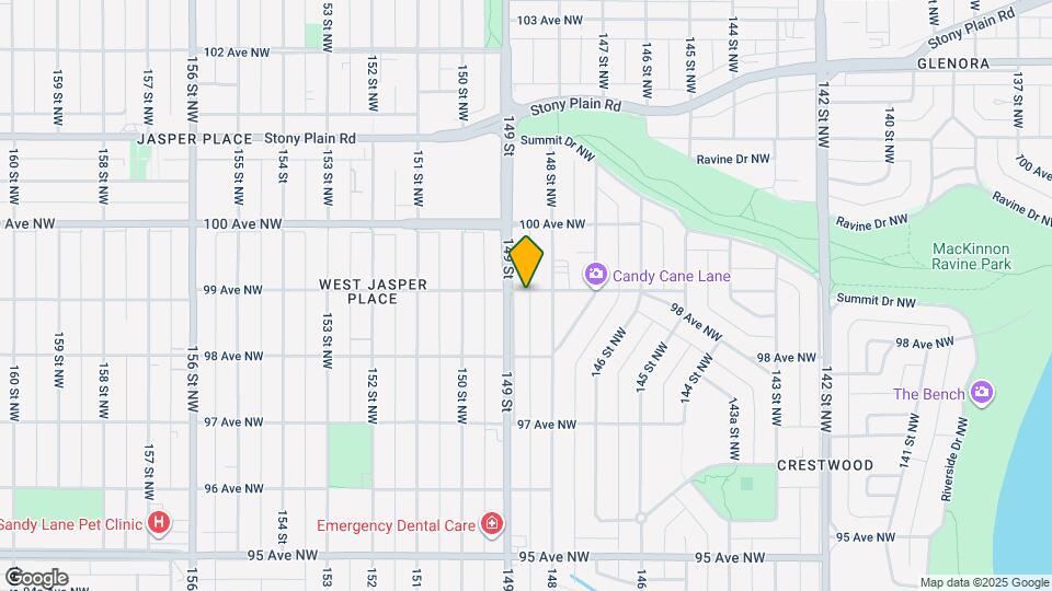 14807-14899 99 Ave NW Map and Location Details