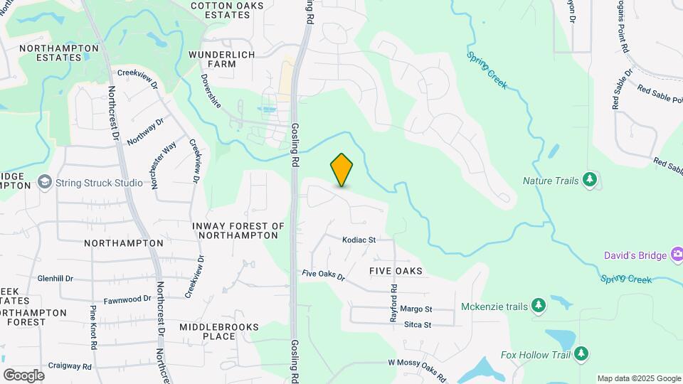 5522 Mesquite Oaks Trail Map and Location Details