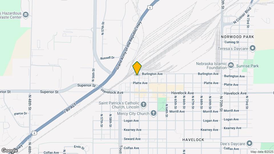 4529 N 61st St Map and Location Details