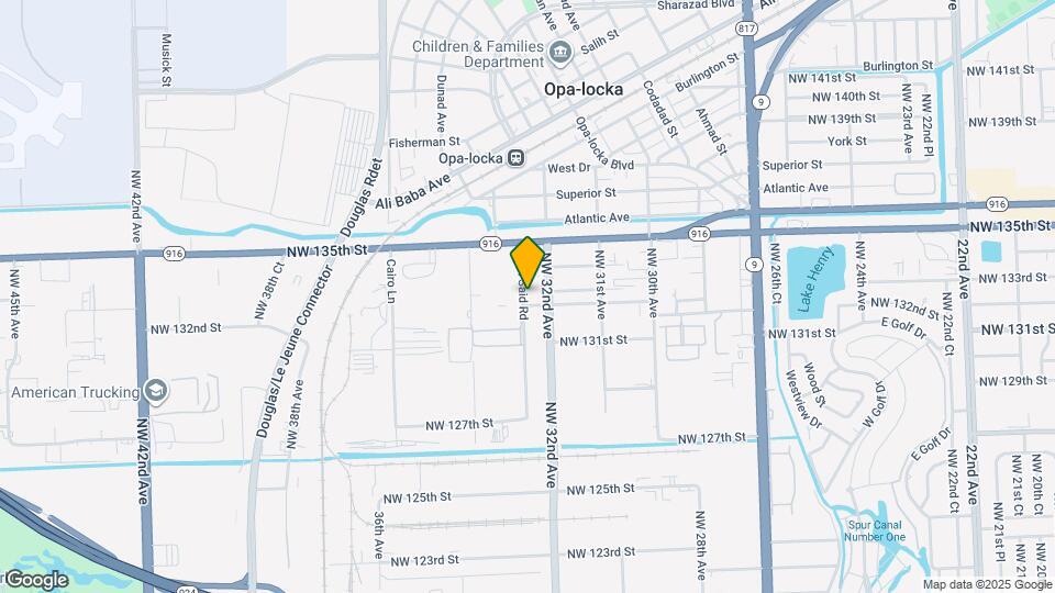 3291 NW 132nd Terrace Map and Location Details