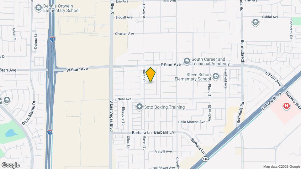 121 Pictor Ave Map and Location Details