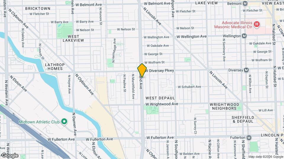 2749 N Ashland Ave, Unit 2nd floor Mapa y Detalles de la Ubicación