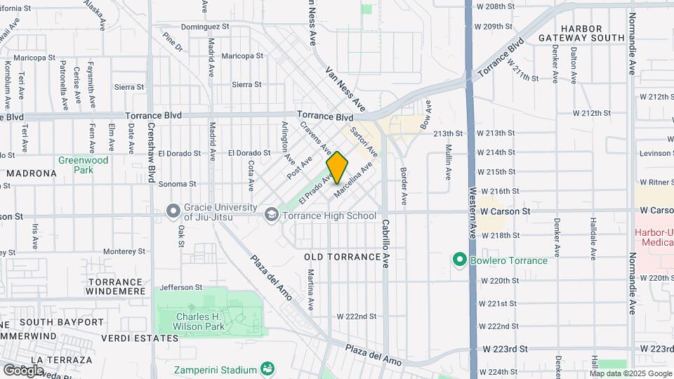 1533 Marcelina Ave Map and Location Details