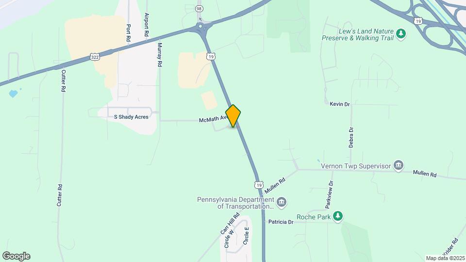 10891 Perry Hwy Map and Location Details