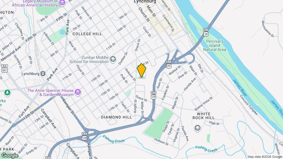 1810 Laurel St Map and Location Details