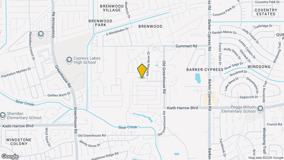 18622 Queesborough Creek Rd Map and Location Details