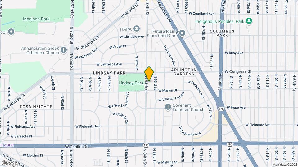 4330 N 84th St Map and Location Details