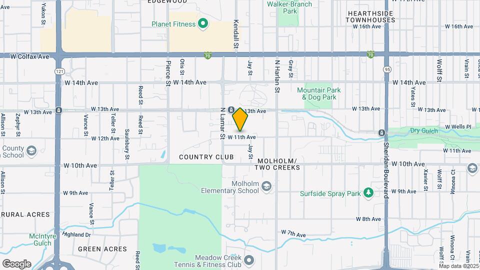6279-6283 W 11th Ave Mapa y Detalles de la Ubicación
