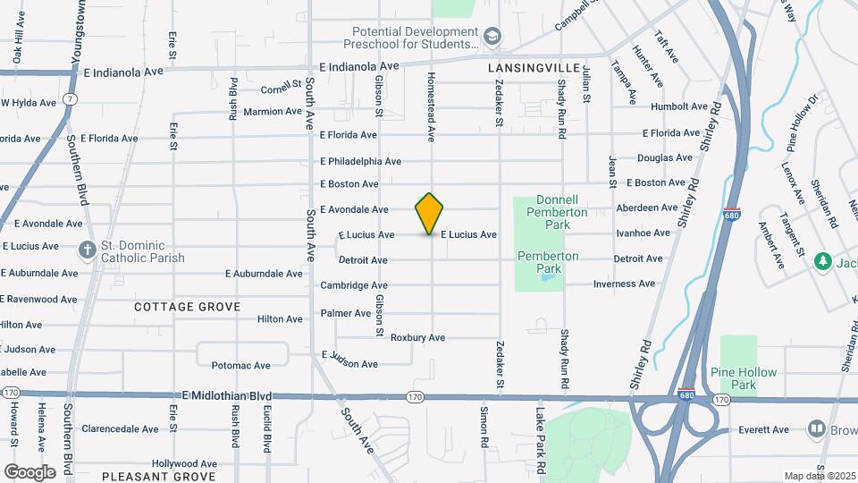 3300 Homestead Ave, Unit Down Mapa y Detalles de la Ubicación