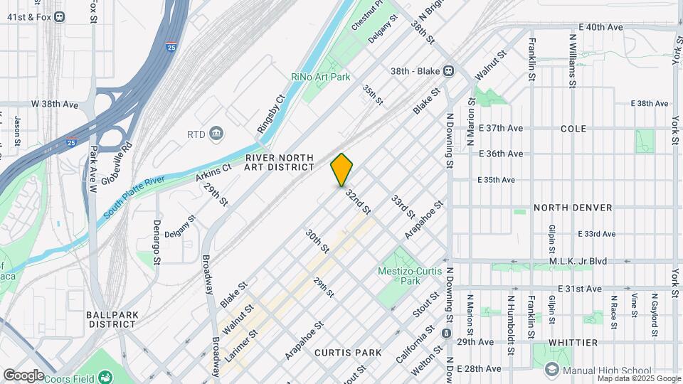 3198 Blake St, Unit 311 Map and Location Details