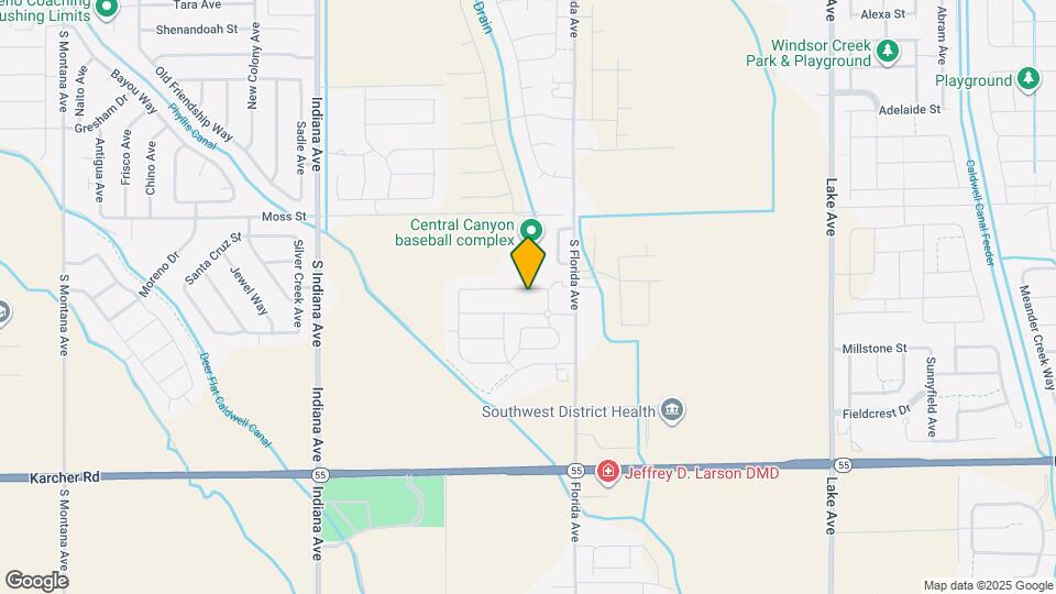 13589 Orlando St Map and Location Details