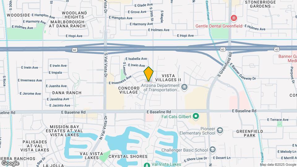 1822 S 39th St Map and Location Details