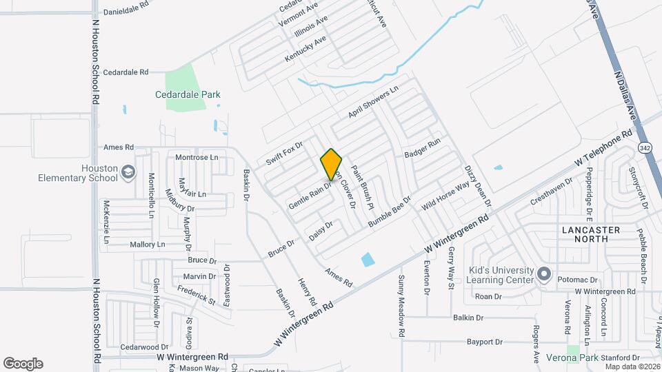 3032 Picket Fence Dr Mapa y Detalles de la Ubicación