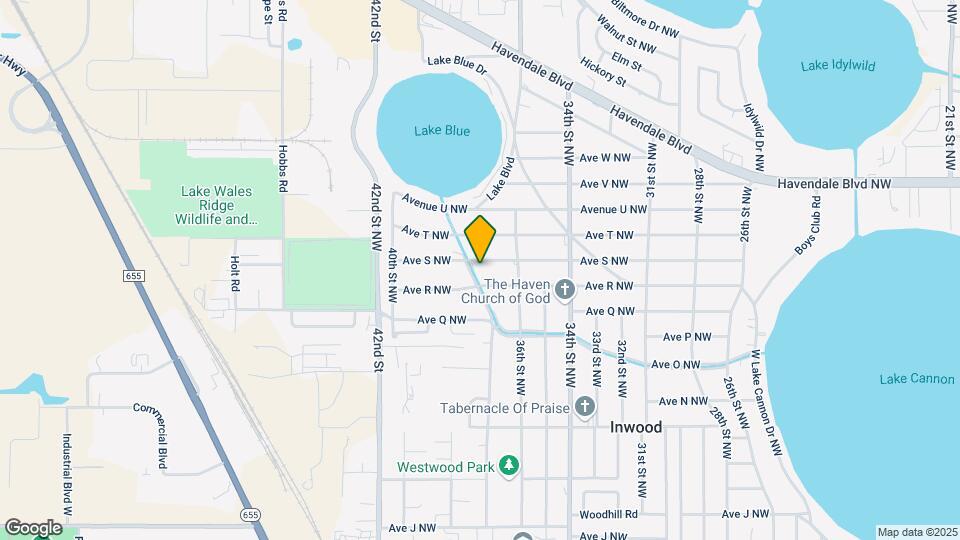 1845 Inman Dr NW Map and Location Details