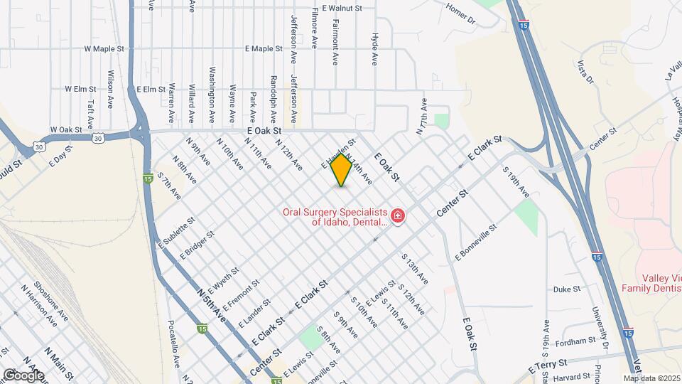 435 N 13th Ave Map and Location Details