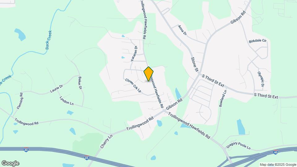 733 Trollingwood Hawfields Rd Map and Location Details