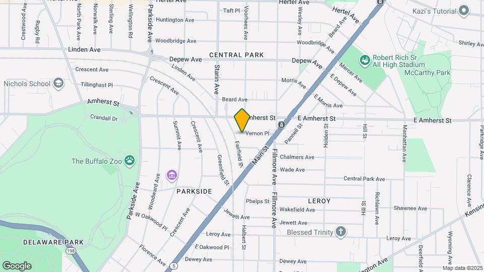 76 Vernon Pl Mapa y Detalles de la Ubicación