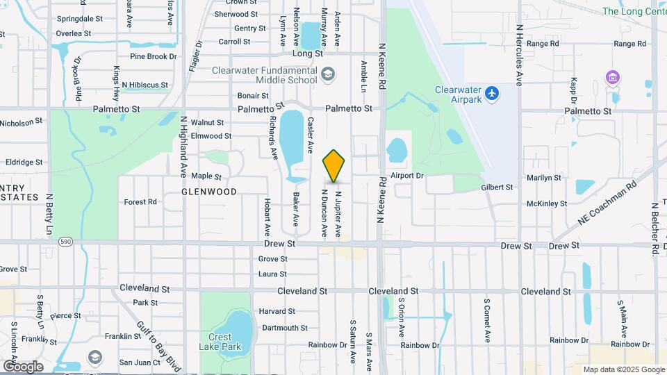 508 N Jupiter Ave Map and Location Details