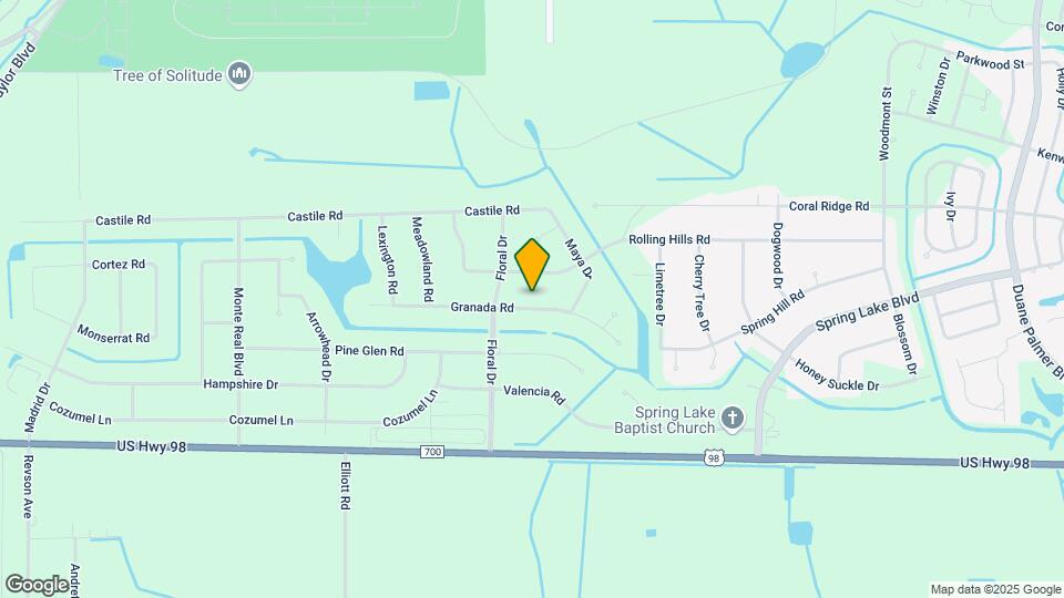 7909 Granada Rd Map and Location Details