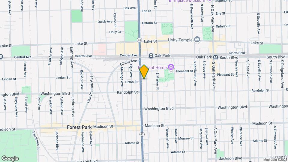 225 S Maple Ave Map and Location Details
