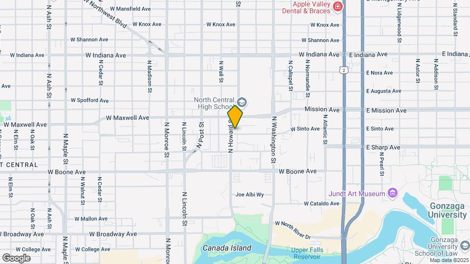 538-540 W Sinto Ave Mapa y Detalles de la Ubicación