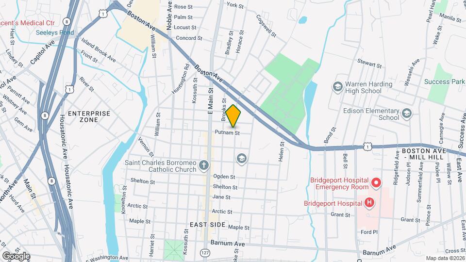 219 Orchard St Map and Location Details