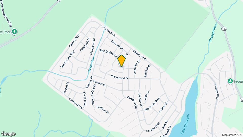 7572 Eagle Rock Dr Mapa y Detalles de la Ubicación