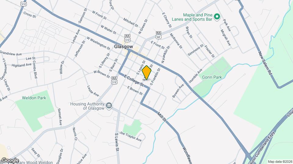 402 E Wayne St-Unit -B Map and Location Details