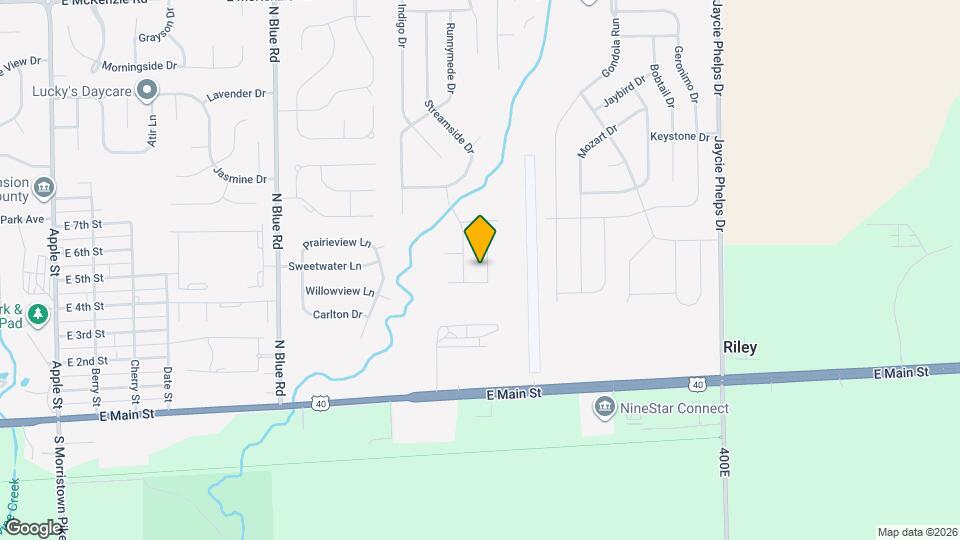 454 Bourneside Dr Mapa y Detalles de la Ubicación