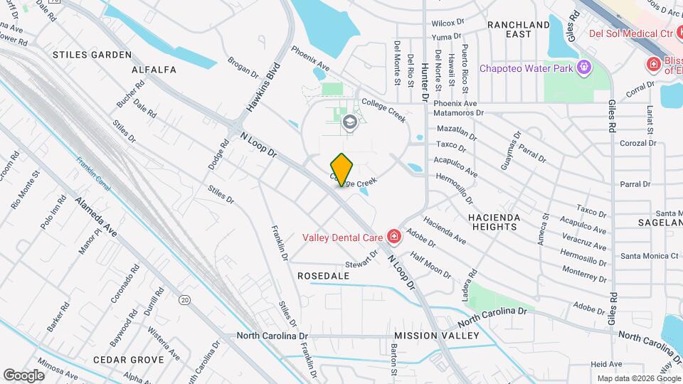 7365 N Loop Dr Map and Location Details