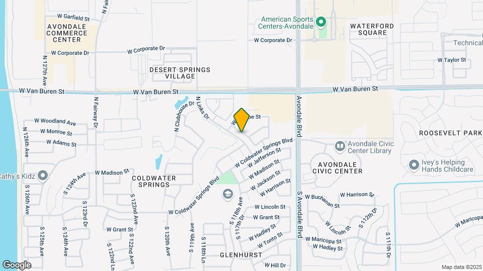 138 N 116th Ln Map and Location Details