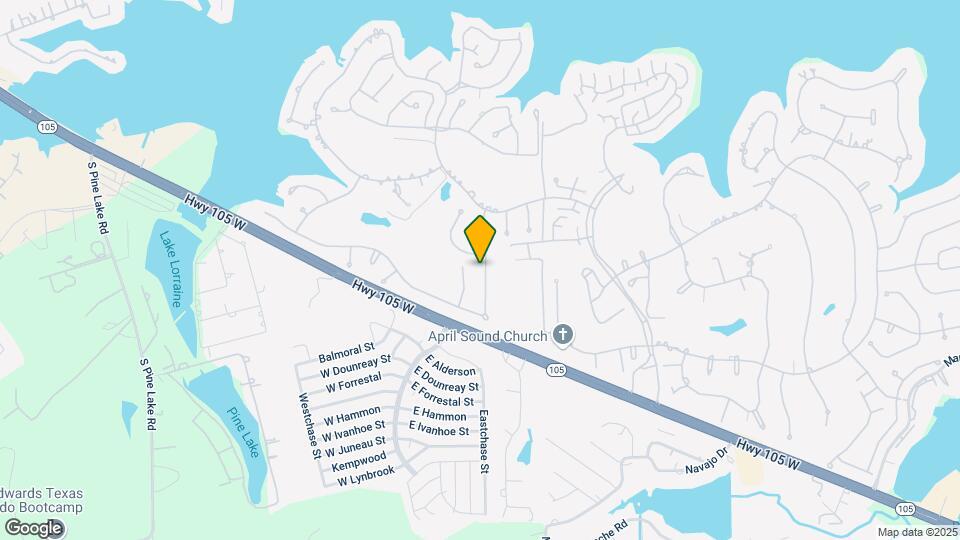 118 April Waters Dr W Map and Location Details