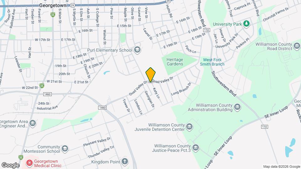 2202 Katy Ln Map and Location Details