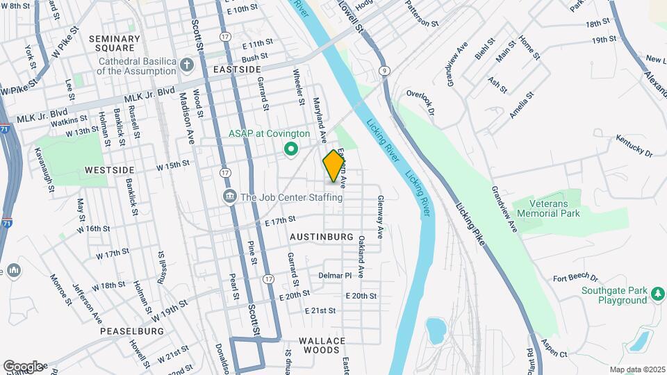 Austinburg Mapa y Detalles de la Ubicación