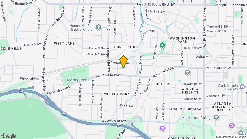 1338 Sharon St NW Mapa y Detalles de la Ubicación