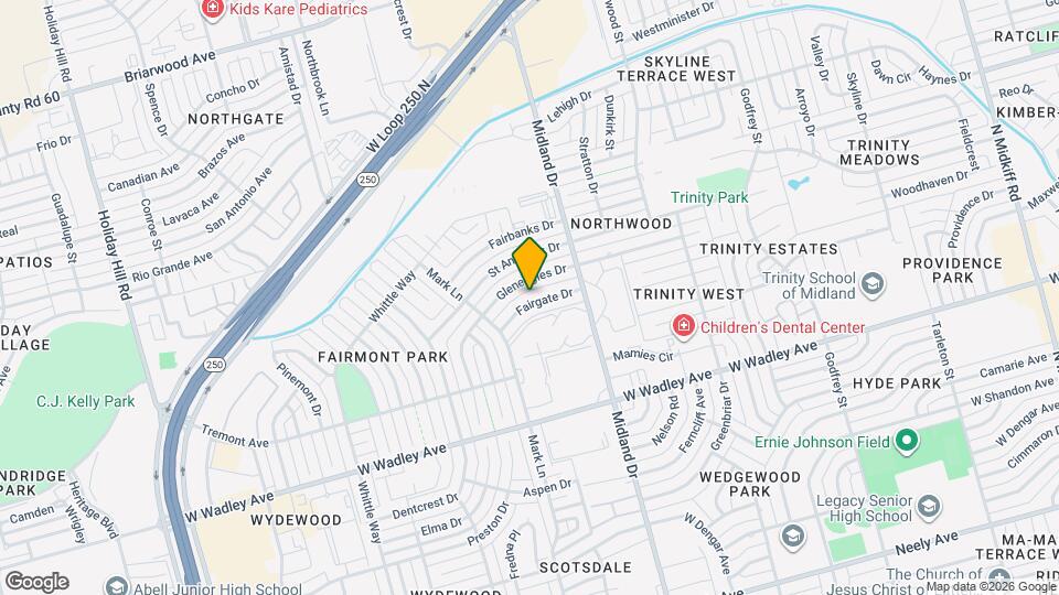 4504 Fairgate Dr Map and Location Details