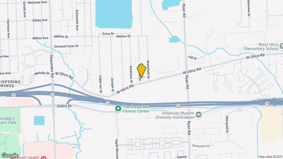 3231 W Utica Rd Map and Location Details