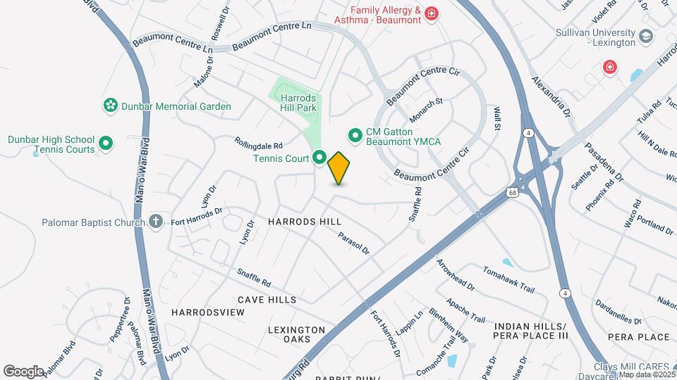 3273 Mantilla Dr Map and Location Details