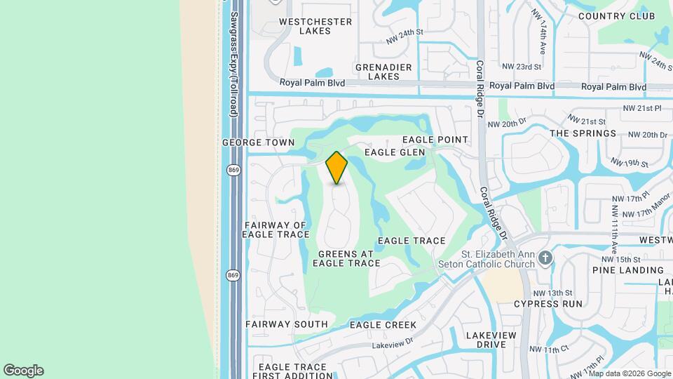 1865 NW 124th Way Map and Location Details