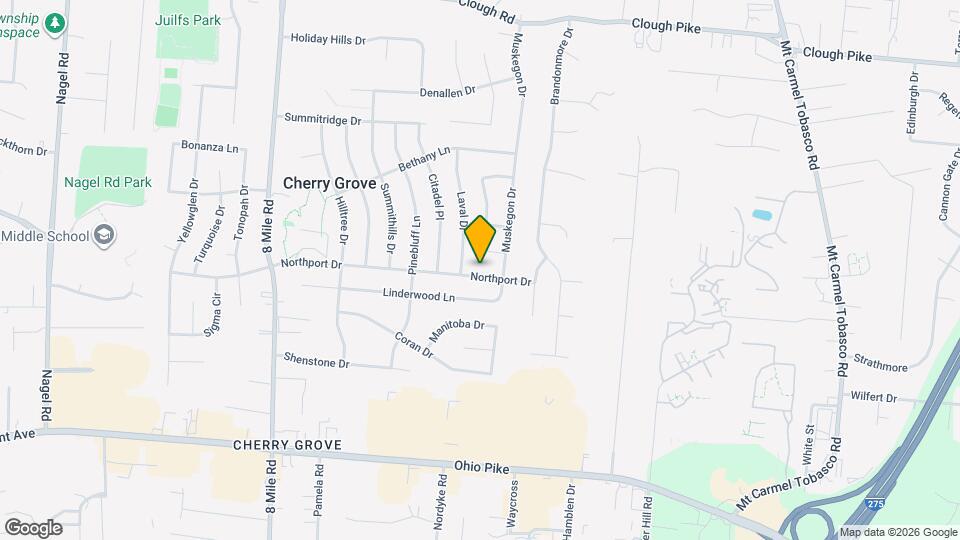 8638 Northport Dr Mapa y Detalles de la Ubicación