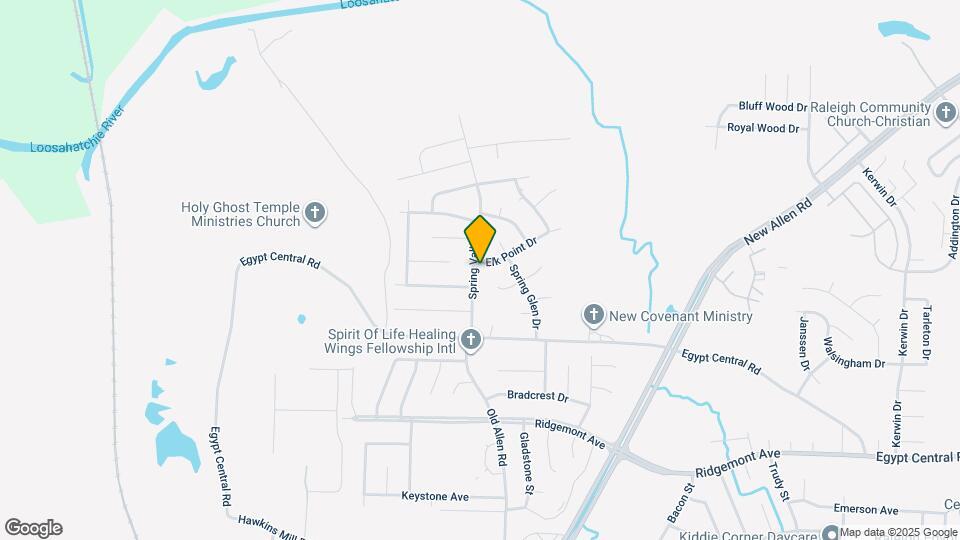 4540 Spring Valley Dr Map and Location Details