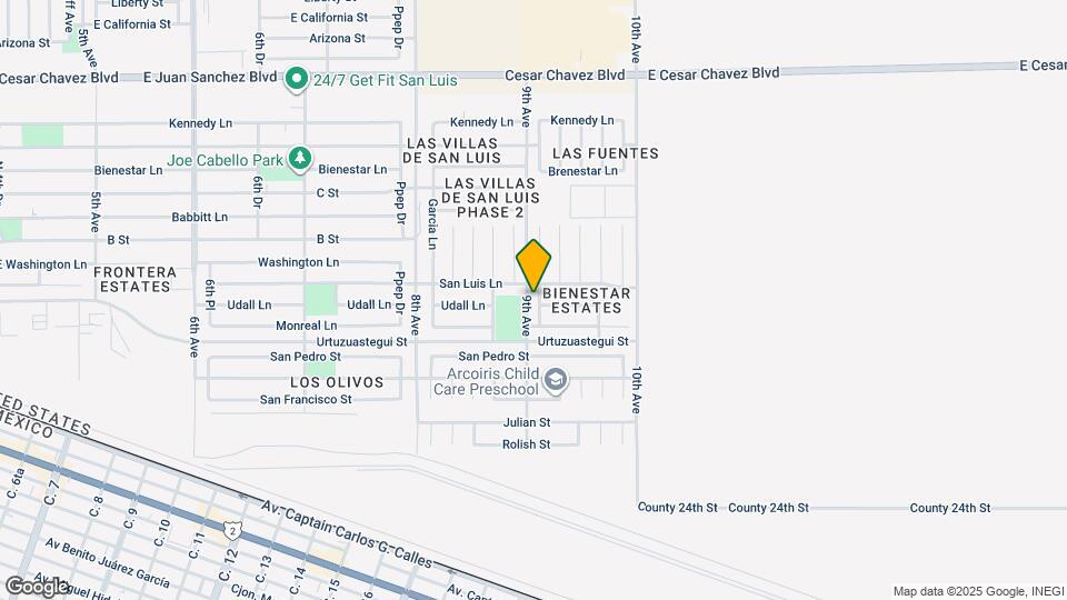 506 Fuentes Dr Map and Location Details