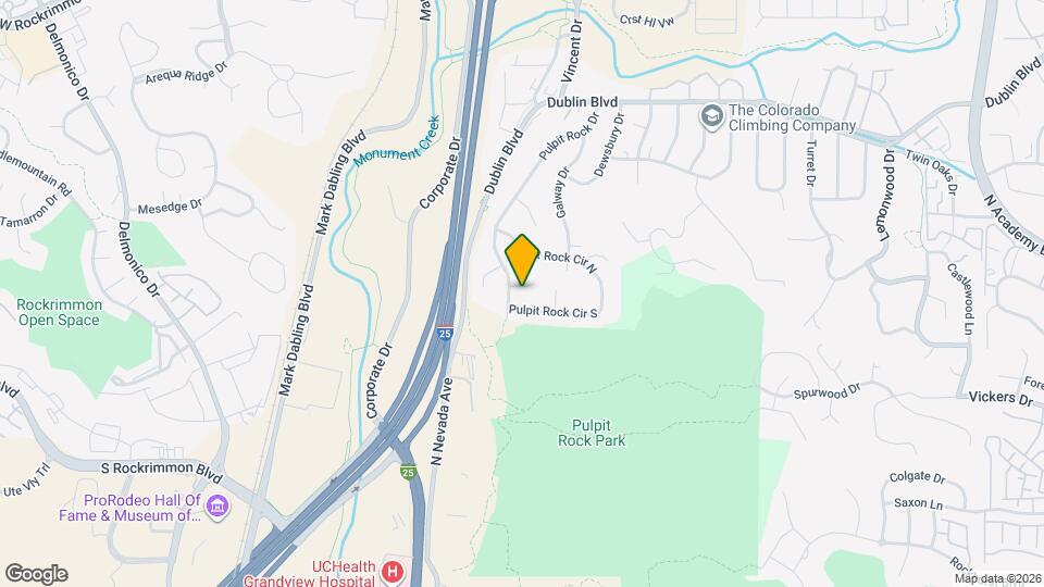 845 Durham Terrace Map and Location Details