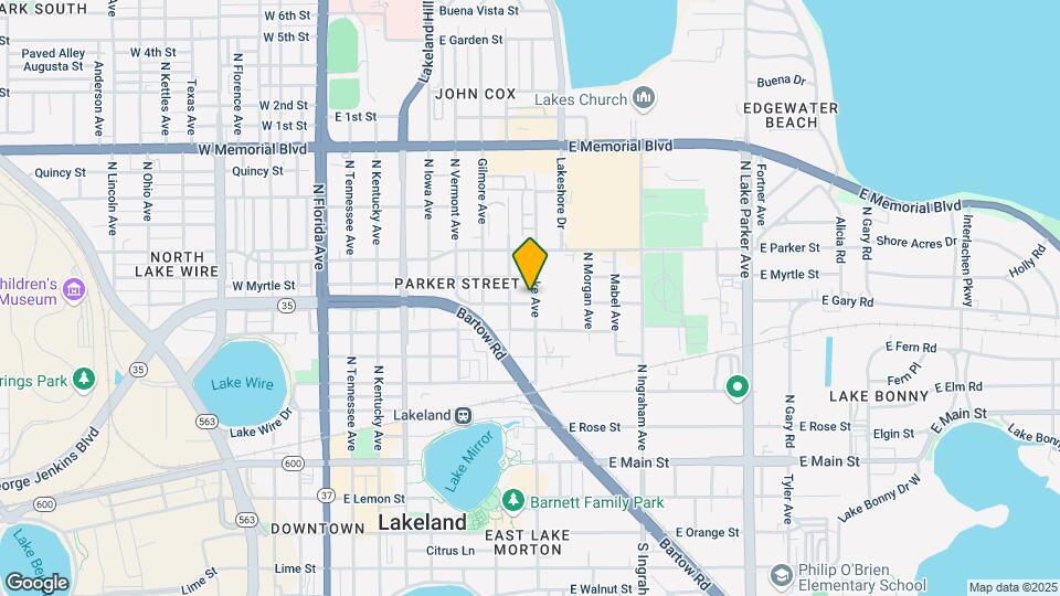 Lake Avenue Apartments Map and Location Details