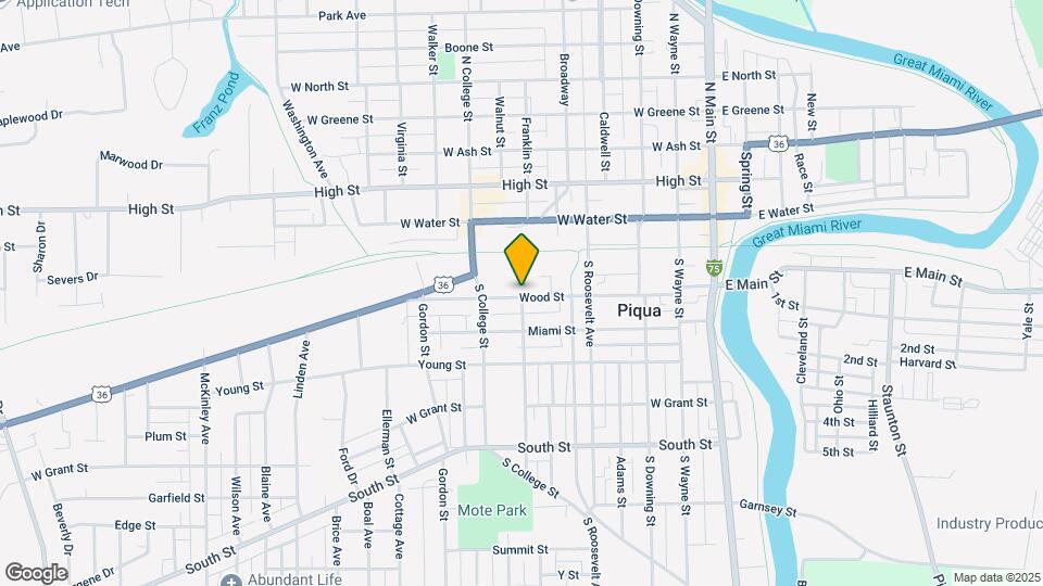 462 Wood St Map and Location Details