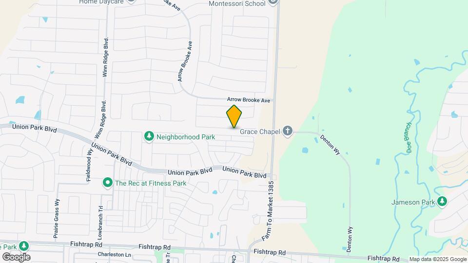 1800 Ridge Creek Ln Map and Location Details