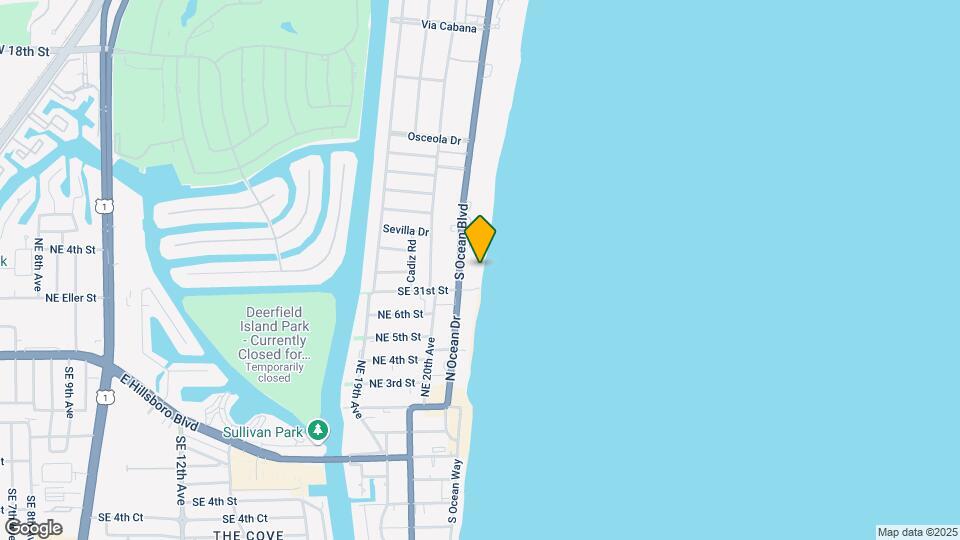 3000 S Ocean Blvd-Unit -Apt 1504 Map and Location Details